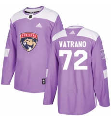 Youth Adidas Florida Panthers 72 Frank Vatrano Authentic Purple Fights Cancer Practice NHL Jersey Youth Adidas Florida Panthers 72 Frank Vatrano Authentic Purple Fights Cancer Practice NHL Jersey