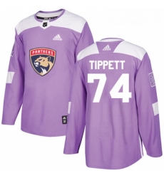 Youth Adidas Florida Panthers 74 Owen Tippett Authentic Purple Fights Cancer Practice NHL Jersey Youth Adidas Florida Panthers 74 Owen Tippett Authentic Purple Fights Cancer Practice NHL Jersey