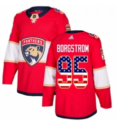 Youth Adidas Florida Panthers 95 Henrik Borgstrom Authentic Red USA Flag Fashion NHL Jersey Youth Adidas Florida Panthers 95 Henrik Borgstrom Authentic Red USA Flag Fashion NHL Jersey