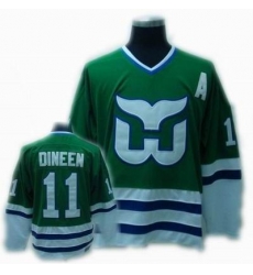 CCM Hartford Whalers jersey #11 Dineen jersey Green CCM Hartford Whalers jersey #11 Dineen jersey Green