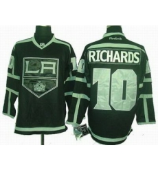 Los Angeles Kings 10# Mike Richards black ice jersey Los Angeles Kings 10# Mike Richards black ice jersey