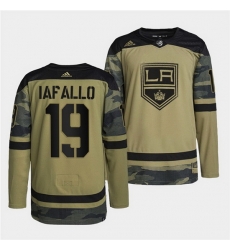 Men Los Angeles Kings 19 Alex Iafallo 2022 Camo Military Appreciation Night Stitched jersey Men Los Angeles Kings 19 Alex Iafallo 2022 Camo Military Appreciation Night Stitched jersey