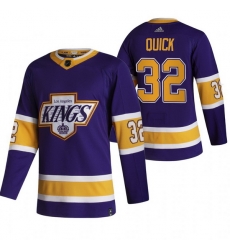 Men Los Angeles Kings 32 Jonathan Quick Black Adidas 2020 21 Reverse Retro Alternate NHL Jersey Men Los Angeles Kings 32 Jonathan Quick Black Adidas 2020 21 Reverse Retro Alternate NHL Jersey