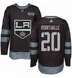 Mens Adidas Los Angeles Kings 20 Luc Robitaille Premier Black 1917 2017 100th Anniversary NHL Jersey Mens Adidas Los Angeles Kings 20 Luc Robitaille Premier Black 1917 2017 100th Anniversary NHL Jersey