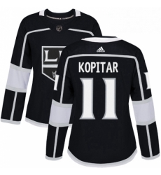 Womens Adidas Los Angeles Kings 11 Anze Kopitar Authentic Black Home NHL Jersey Womens Adidas Los Angeles Kings 11 Anze Kopitar Authentic Black Home NHL Jersey