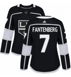 Womens Adidas Los Angeles Kings 7 Oscar Fantenberg Authentic Black Home NHL Jersey Womens Adidas Los Angeles Kings 7 Oscar Fantenberg Authentic Black Home NHL Jersey