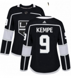 Womens Adidas Los Angeles Kings 9 Adrian Kempe Authentic Black Home NHL Jersey Womens Adidas Los Angeles Kings 9 Adrian Kempe Authentic Black Home NHL Jersey
