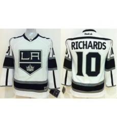 Kids Los Angeles Kings #10 Mike Richards White NHL Jerseys Kids Los Angeles Kings #10 Mike Richards White NHL Jerseys