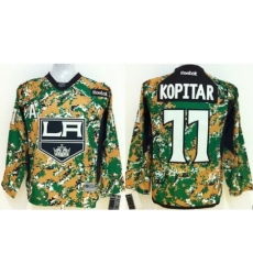 Kids Los Angeles Kings 11 Anze Kopitar Camo NHL Jerseys Kids Los Angeles Kings 11 Anze Kopitar Camo NHL Jerseys