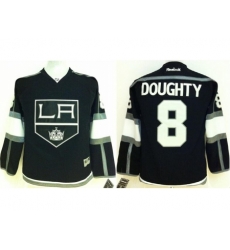 Kids Los Angeles Kings 8 Drew Doughty Black NHL Jerseys Kids Los Angeles Kings 8 Drew Doughty Black NHL Jerseys