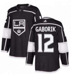 Youth Adidas Los Angeles Kings 12 Marian Gaborik Authentic Black Home NHL Jersey Youth Adidas Los Angeles Kings 12 Marian Gaborik Authentic Black Home NHL Jersey
