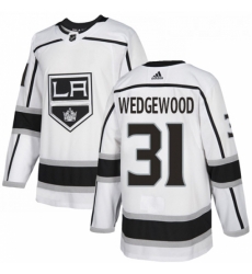 Youth Adidas Los Angeles Kings 31 Scott Wedgewood Authentic White Away NHL Jersey Youth Adidas Los Angeles Kings 31 Scott Wedgewood Authentic White Away NHL Jersey
