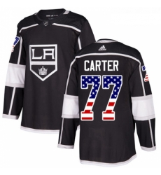 Youth Adidas Los Angeles Kings 77 Jeff Carter Authentic Black USA Flag Fashion NHL Jersey Youth Adidas Los Angeles Kings 77 Jeff Carter Authentic Black USA Flag Fashion NHL Jersey