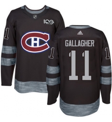 Canadiens #11 Brendan Gallagher Black 1917 2017 100th Anniversary Stitched NHL Jersey Canadiens #11 Brendan Gallagher Black 1917 2017 100th Anniversary Stitched NHL Jersey