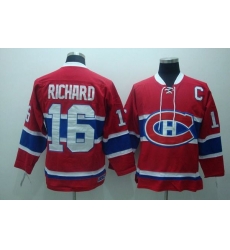 Canadiens #16 Henri Richard Stitched Red CH CCM Throwback NHL Jersey Canadiens #16 Henri Richard Stitched Red CH CCM Throwback NHL Jersey