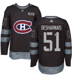 Canadiens #51 David Desharnais Black 1917 2017 100th Anniversary Stitched NHL Jersey Canadiens #51 David Desharnais Black 1917 2017 100th Anniversary Stitched NHL Jersey