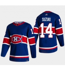 Men Canadiens Nick Suzuki Adidas Reverse Retro Jersey Men Canadiens Nick Suzuki Adidas Reverse Retro Jersey