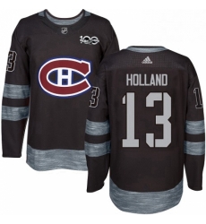 Mens Adidas Montreal Canadiens 13 Peter Holland Premier Black 1917 2017 100th Anniversary NHL Jersey Mens Adidas Montreal Canadiens 13 Peter Holland Premier Black 1917 2017 100th Anniversary NHL Jersey