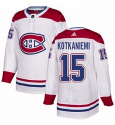 Mens Adidas Montreal Canadiens 15 Jesperi Kotkaniemi Authentic White Away NHL Jersey Mens Adidas Montreal Canadiens 15 Jesperi Kotkaniemi Authentic White Away NHL Jersey
