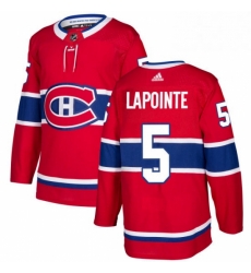Mens Adidas Montreal Canadiens 5 Guy Lapointe Premier Red Home NHL Jersey Mens Adidas Montreal Canadiens 5 Guy Lapointe Premier Red Home NHL Jersey