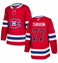 Mens Adidas Montreal Canadiens 77 Pierre Turgeon Authentic Red Drift Fashion NHL Jersey Mens Adidas Montreal Canadiens 77 Pierre Turgeon Authentic Red Drift Fashion NHL Jersey