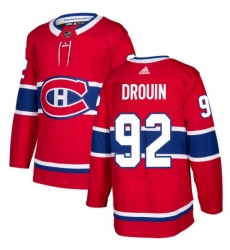 Mens Adidas Montreal Canadiens 92 Jonathan Drouin Premier Red Home NHL Jersey Mens Adidas Montreal Canadiens 92 Jonathan Drouin Premier Red Home NHL Jersey