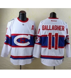 Montreal Canadiens #11 Gallagher White New CH Stitched NHL Jersey Montreal Canadiens #11 Gallagher White New CH Stitched NHL Jersey