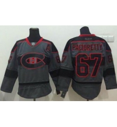 Montreal Canadiens #67 Max Pacioretty Charcoal Cross Check Fashion Stitched NHL Jersey Montreal Canadiens #67 Max Pacioretty Charcoal Cross Check Fashion Stitched NHL Jersey