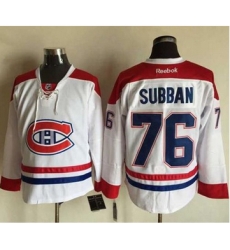 Montreal Canadiens #76 PK Subban Stitched White NHL Jersey Montreal Canadiens #76 PK Subban Stitched White NHL Jersey