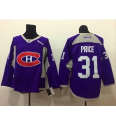 NHL Montreal Canadiens #31 Carey Price purple jerseys NHL Montreal Canadiens #31 Carey Price purple jerseys