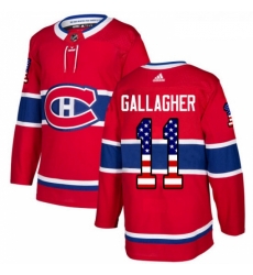 Youth Adidas Montreal Canadiens 11 Brendan Gallagher Authentic Red USA Flag Fashion NHL Jersey Youth Adidas Montreal Canadiens 11 Brendan Gallagher Authentic Red USA Flag Fashion NHL Jersey