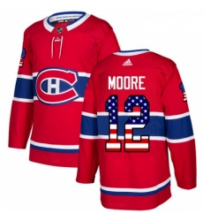 Youth Adidas Montreal Canadiens 12 Dickie Moore Authentic Red USA Flag Fashion NHL Jersey Youth Adidas Montreal Canadiens 12 Dickie Moore Authentic Red USA Flag Fashion NHL Jersey
