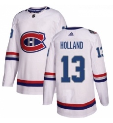 Youth Adidas Montreal Canadiens 13 Peter Holland Authentic White 2017 100 Classic NHL Jersey Youth Adidas Montreal Canadiens 13 Peter Holland Authentic White 2017 100 Classic NHL Jersey