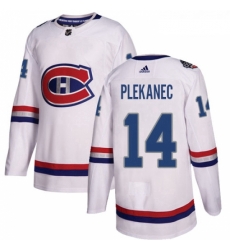 Youth Adidas Montreal Canadiens 14 Tomas Plekanec Authentic White 2017 100 Classic NHL Jersey Youth Adidas Montreal Canadiens 14 Tomas Plekanec Authentic White 2017 100 Classic NHL Jersey