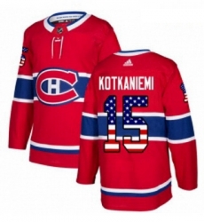 Youth Adidas Montreal Canadiens 15 Jesperi Kotkaniemi Authentic Red USA Flag Fashion NHL Jersey Youth Adidas Montreal Canadiens 15 Jesperi Kotkaniemi Authentic Red USA Flag Fashion NHL Jersey