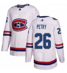 Youth Adidas Montreal Canadiens 26 Jeff Petry Authentic White 2017 100 Classic NHL Jersey Youth Adidas Montreal Canadiens 26 Jeff Petry Authentic White 2017 100 Classic NHL Jersey