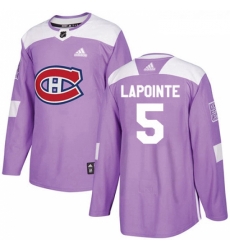 Youth Adidas Montreal Canadiens 5 Guy Lapointe Authentic Purple Fights Cancer Practice NHL Jersey Youth Adidas Montreal Canadiens 5 Guy Lapointe Authentic Purple Fights Cancer Practice NHL Jersey