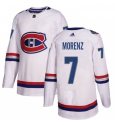 Youth Adidas Montreal Canadiens 7 Howie Morenz Authentic White 2017 100 Classic NHL Jersey Youth Adidas Montreal Canadiens 7 Howie Morenz Authentic White 2017 100 Classic NHL Jersey