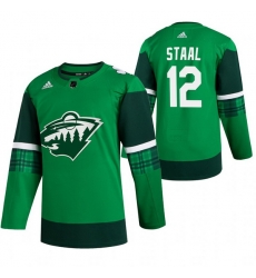 Men Minnesota Wild 12 Eric Staal Green 2020 Adidas Jersey Men Minnesota Wild 12 Eric Staal Green 2020 Adidas Jersey