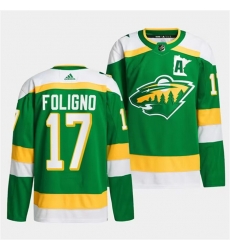 Men Minnesota Wild 17 Marcus Foligno Green 2023 24 Stitched Jersey Men Minnesota Wild 17 Marcus Foligno Green 2023 24 Stitched Jersey