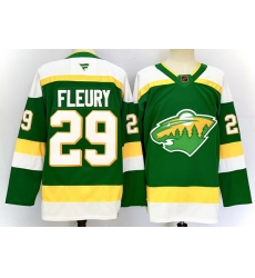 Men Minnesota Wild 29 Marc Andre Fleury Green 2024 25 Alternate Stitched Hockey Jersey Men Minnesota Wild 29 Marc Andre Fleury Green 2024 25 Alternate Stitched Hockey Jersey