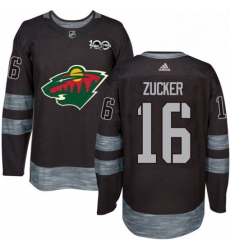 Mens Adidas Minnesota Wild 16 Jason Zucker Premier Black 1917 2017 100th Anniversary NHL Jersey Mens Adidas Minnesota Wild 16 Jason Zucker Premier Black 1917 2017 100th Anniversary NHL Jersey