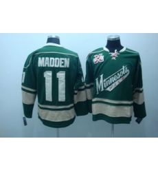 Minnesota Wild 11 madden 10th Anniversary jerseys Minnesota Wild 11 madden 10th Anniversary jerseys