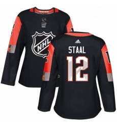Womens Adidas Minnesota Wild 12 Eric Staal Authentic Black 2018 All Star Central Division NHL Jersey Womens Adidas Minnesota Wild 12 Eric Staal Authentic Black 2018 All Star Central Division NHL Jersey