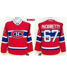 Women's Montreal Canadiens #67 Max Pacioretty Red Home Stitched NHL Jersey Women's Montreal Canadiens #67 Max Pacioretty Red Home Stitched NHL Jersey
