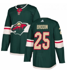 Youth Adidas Minnesota Wild 25 Jonas Brodin Authentic Green Home NHL Jersey Youth Adidas Minnesota Wild 25 Jonas Brodin Authentic Green Home NHL Jersey