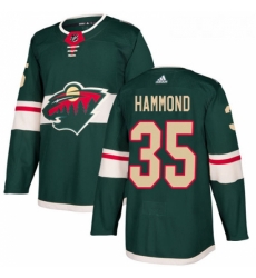 Youth Adidas Minnesota Wild 35 Andrew Hammond Premier Green Home NHL Jersey Youth Adidas Minnesota Wild 35 Andrew Hammond Premier Green Home NHL Jersey