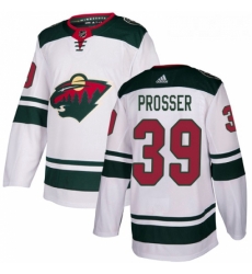 Youth Adidas Minnesota Wild 39 Nate Prosser Authentic White Away NHL Jersey Youth Adidas Minnesota Wild 39 Nate Prosser Authentic White Away NHL Jersey