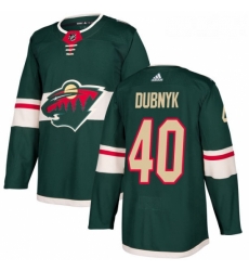 Youth Adidas Minnesota Wild 40 Devan Dubnyk Authentic Green Home NHL Jersey Youth Adidas Minnesota Wild 40 Devan Dubnyk Authentic Green Home NHL Jersey