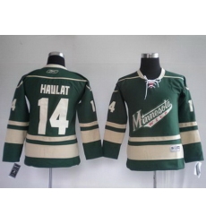 Youth Minnesota Wild 14 HAVLAT GREEND kids Jerseys Youth Minnesota Wild 14 HAVLAT GREEND kids Jerseys